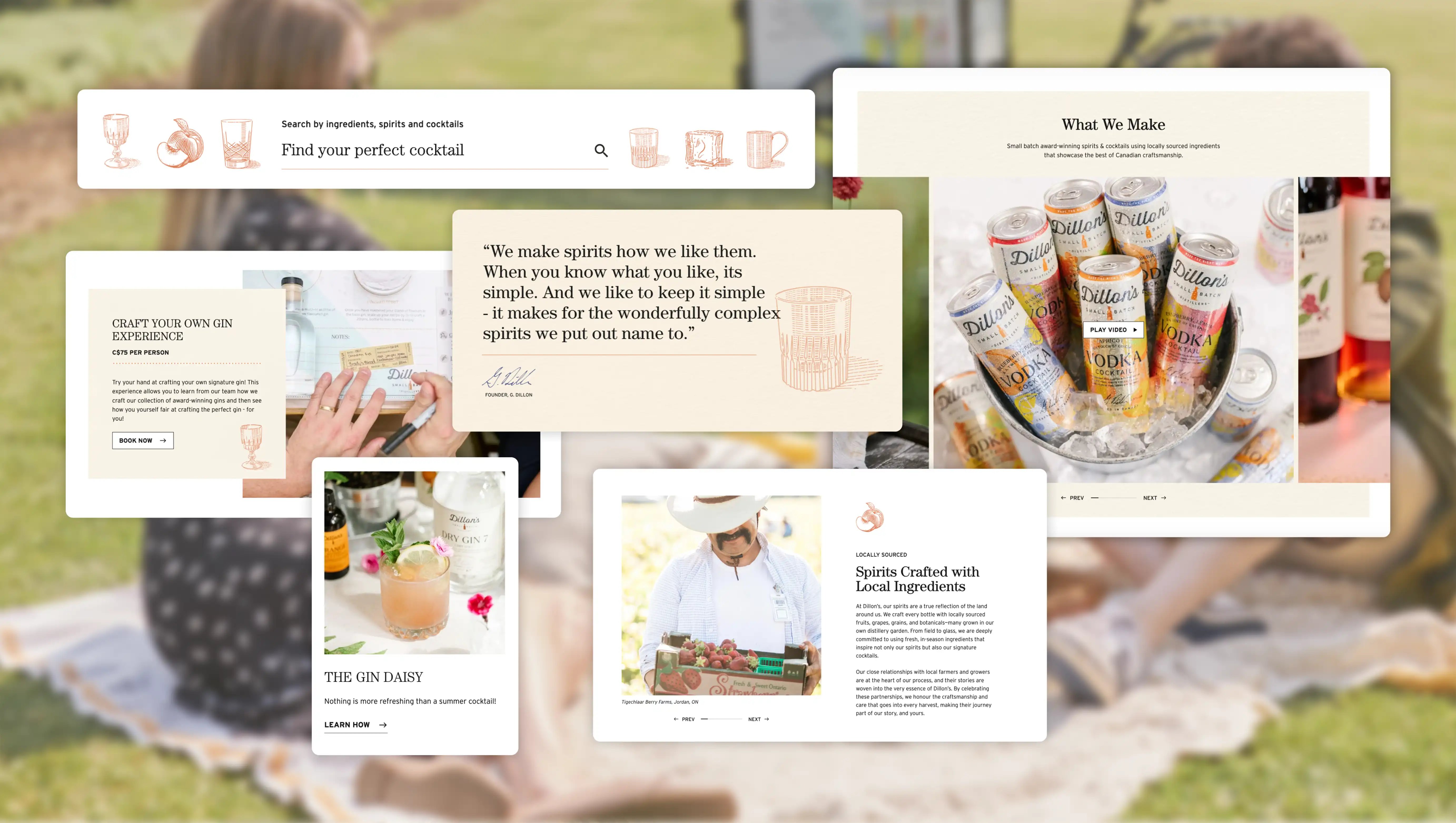 dillons_distillery_website_brand_elements_design