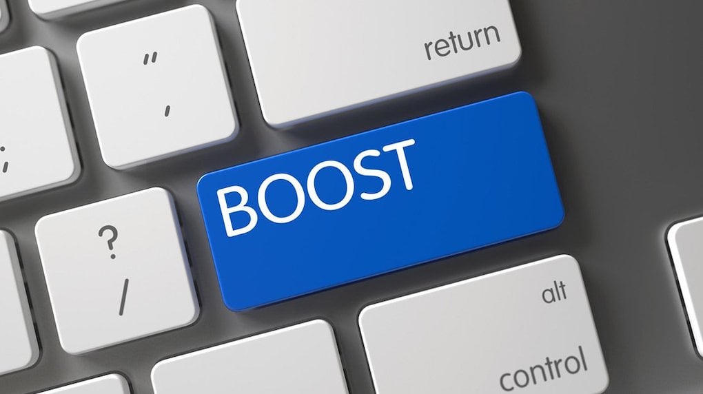 boosting post button