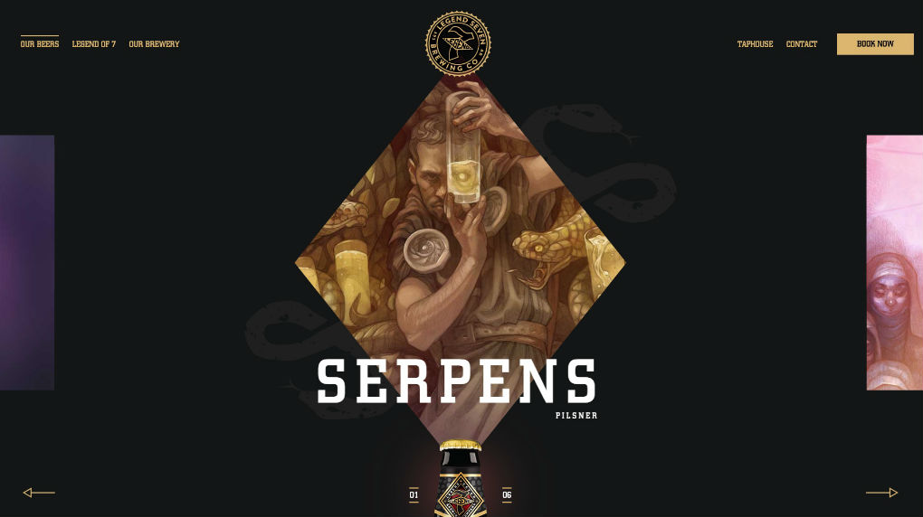 Legend 7 Brewery website